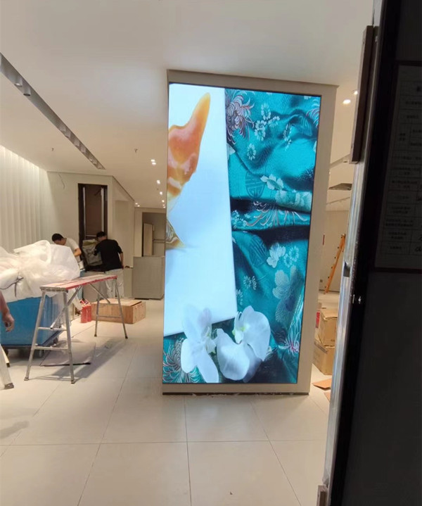 满城商场门店转角LED显示屏